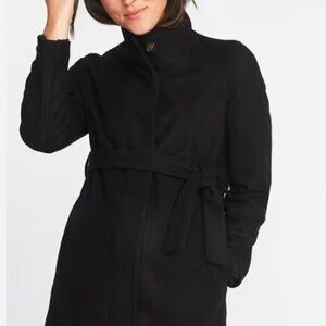 XS Black Maternity Coat Jacket Maternity Wear
